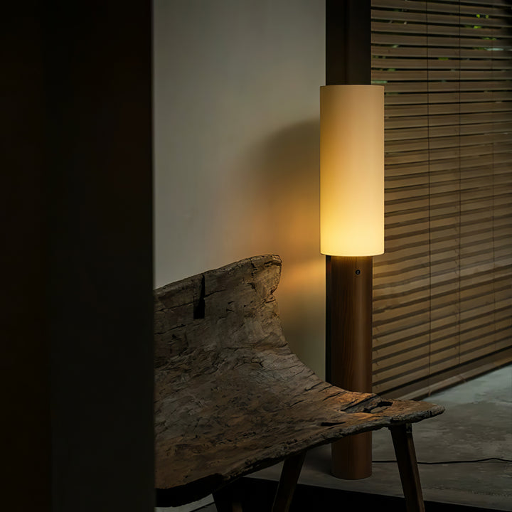 Elara Wood Floor Lamp