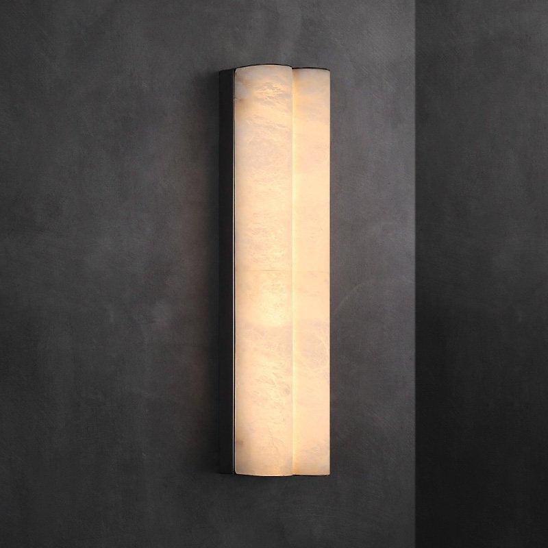 Elaris Alabaster Column Wall Light - Vakkerlight