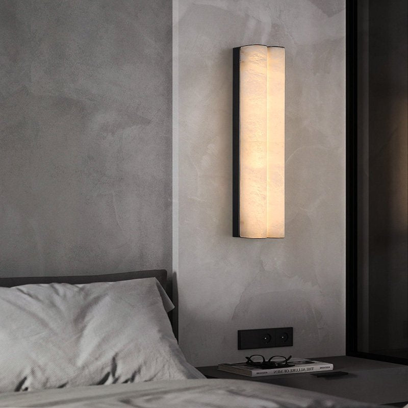 Elaris Alabaster Column Wall Light - Vakkerlight