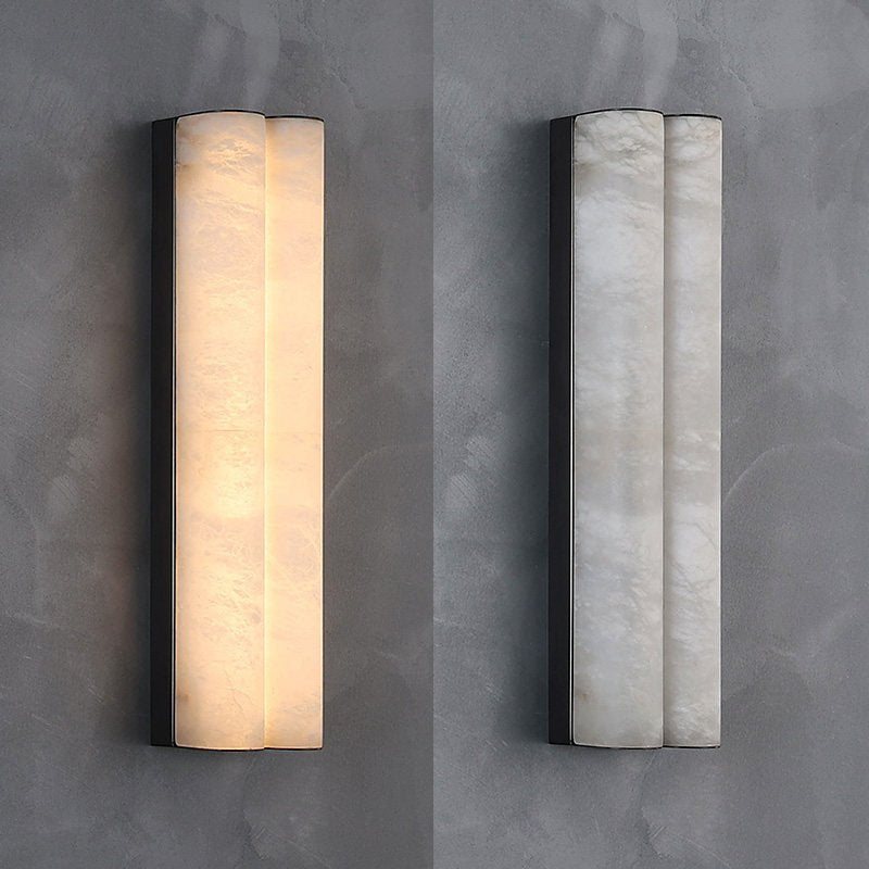 Elaris Alabaster Column Wall Light - Vakkerlight