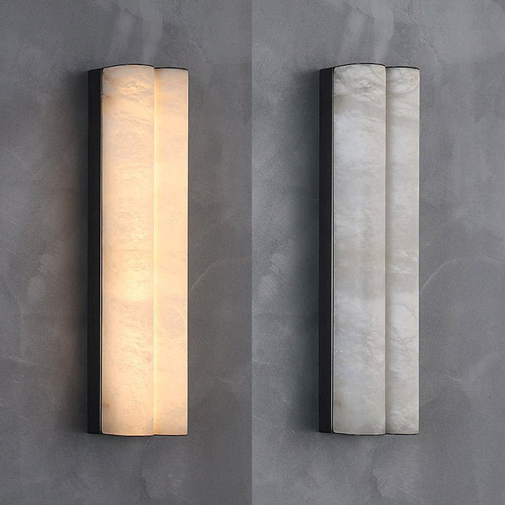 Elaris Alabaster Column Wall Light - Vakkerlight
