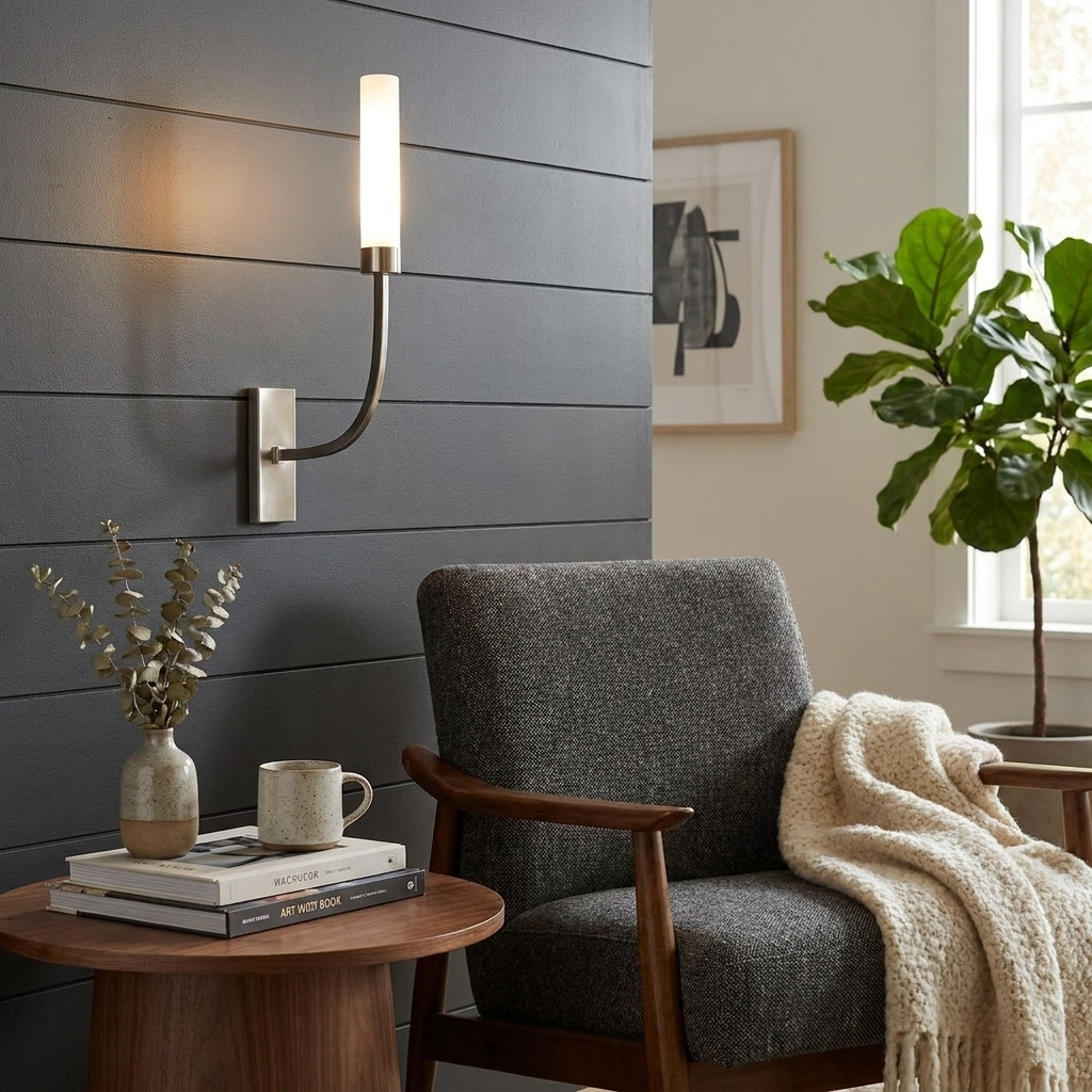 Elaris Alabaster Column Wall Sconce
