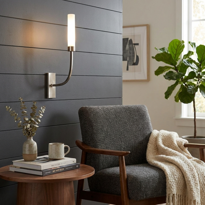 Elaris Alabaster Column Wall Sconce