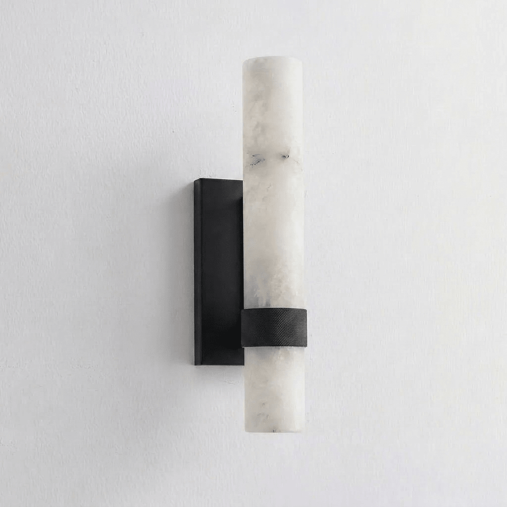 Elaris Alabaster Tube Wall Sconce - Vakkerlight