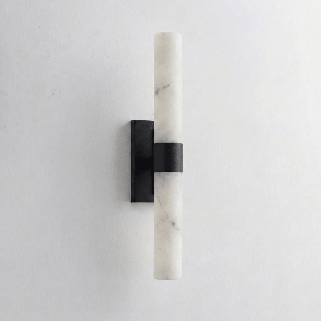 Elaris Alabaster Tube Wall Sconce - Vakkerlight