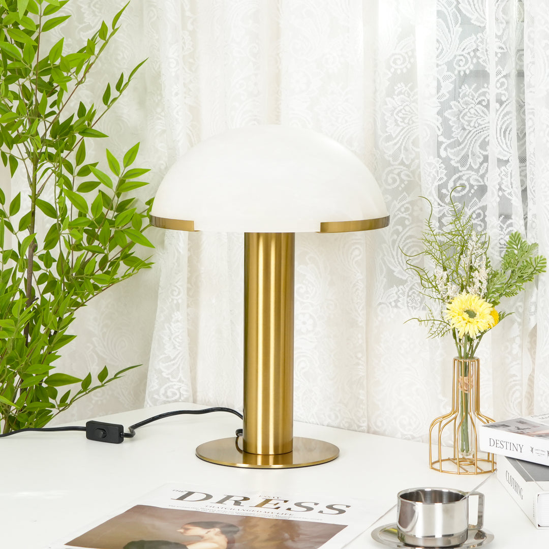 Elegance Alabaster Table Lamp