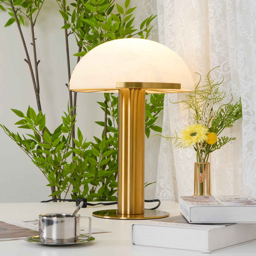 Elegance Alabaster Table Lamp