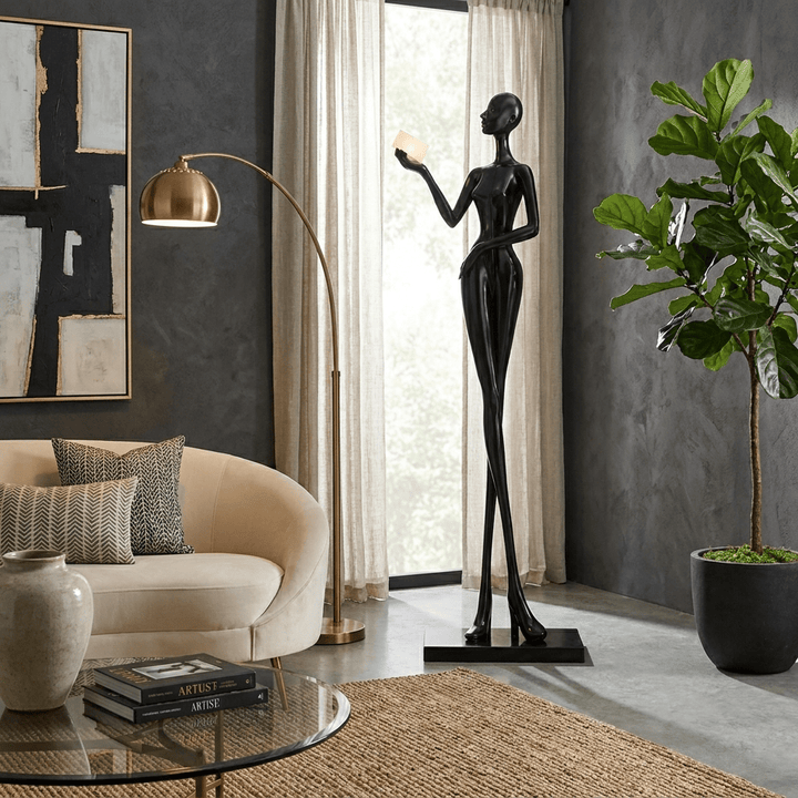Elegant Lady Sculpture Ornaments - Vakkerlight
