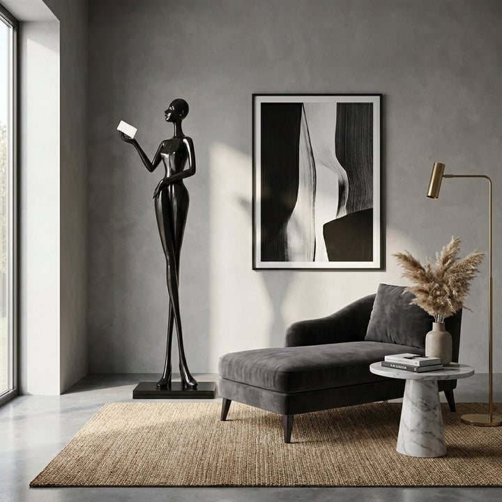 Elegant Lady Sculpture Ornaments - Vakkerlight