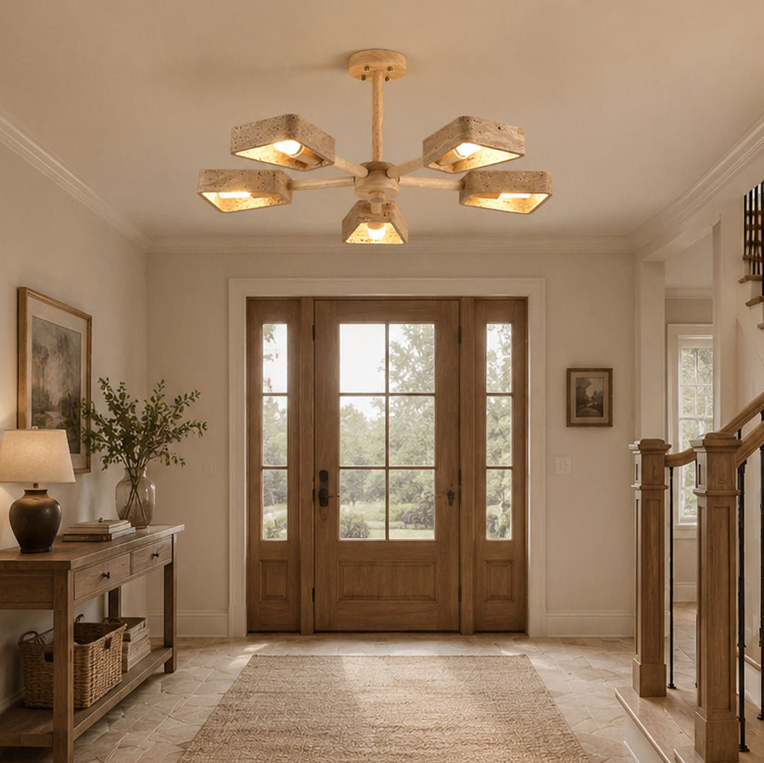 Elementa Travertone Chandelier - Vakkerlight