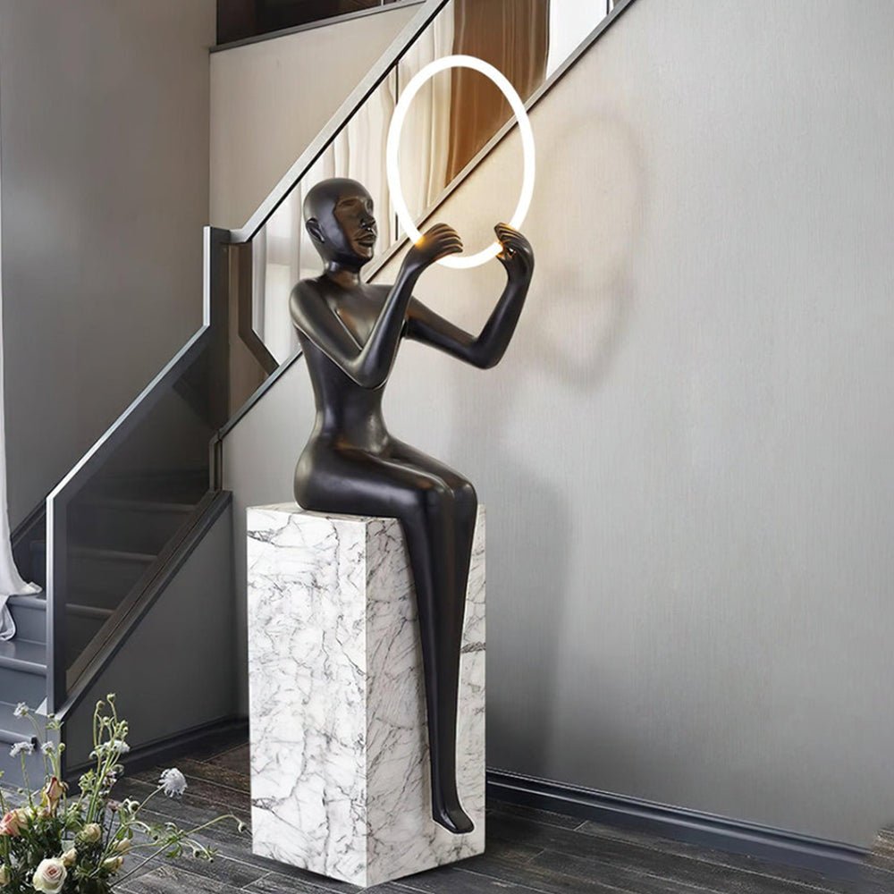 Elena Sculpture Floor Lamp - Vakkerlight