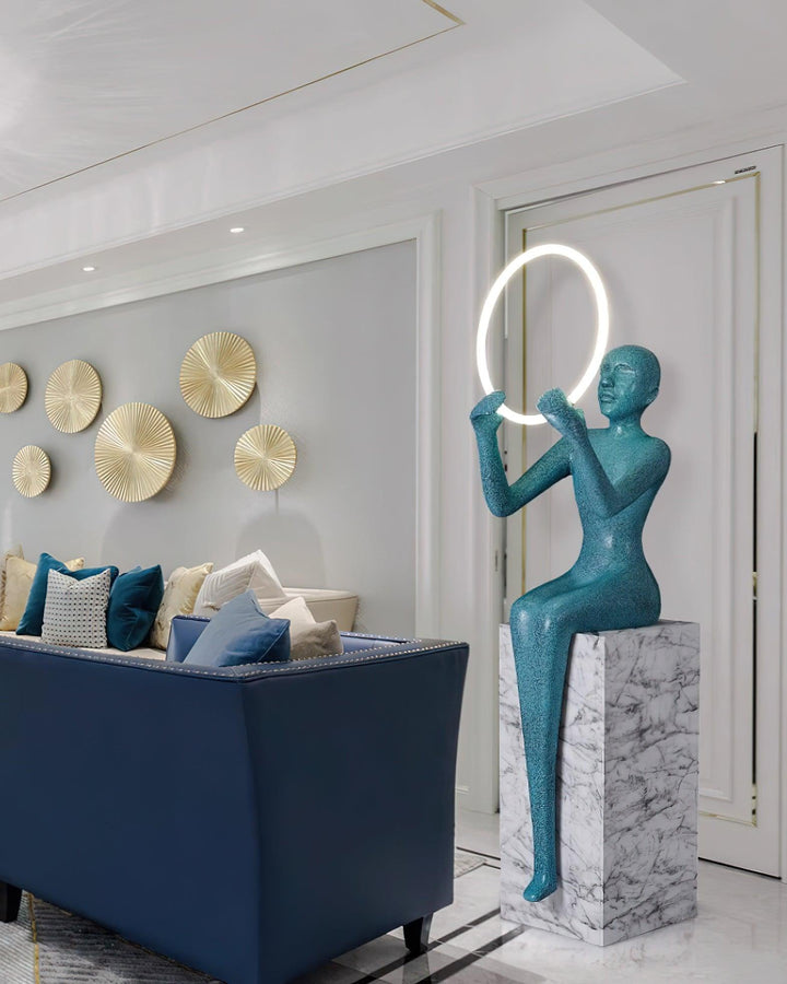 Elena Sculpture Floor Lamp - Vakkerlight