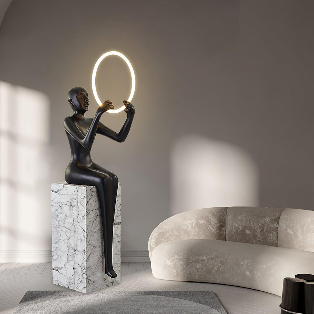 Elena Sculpture Floor Lamp - Vakkerlight