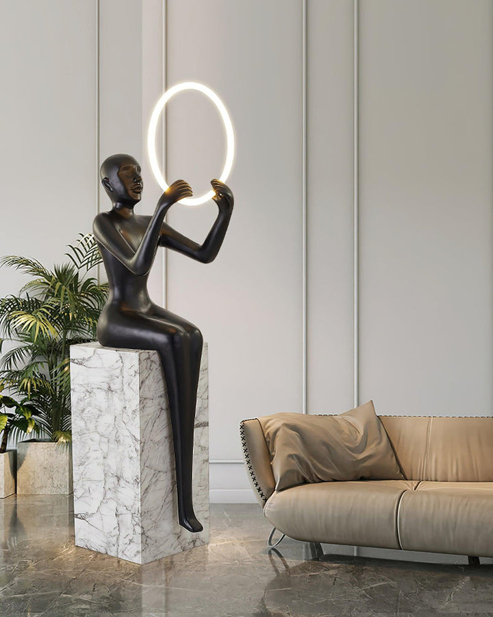 Elena Sculpture Floor Lamp