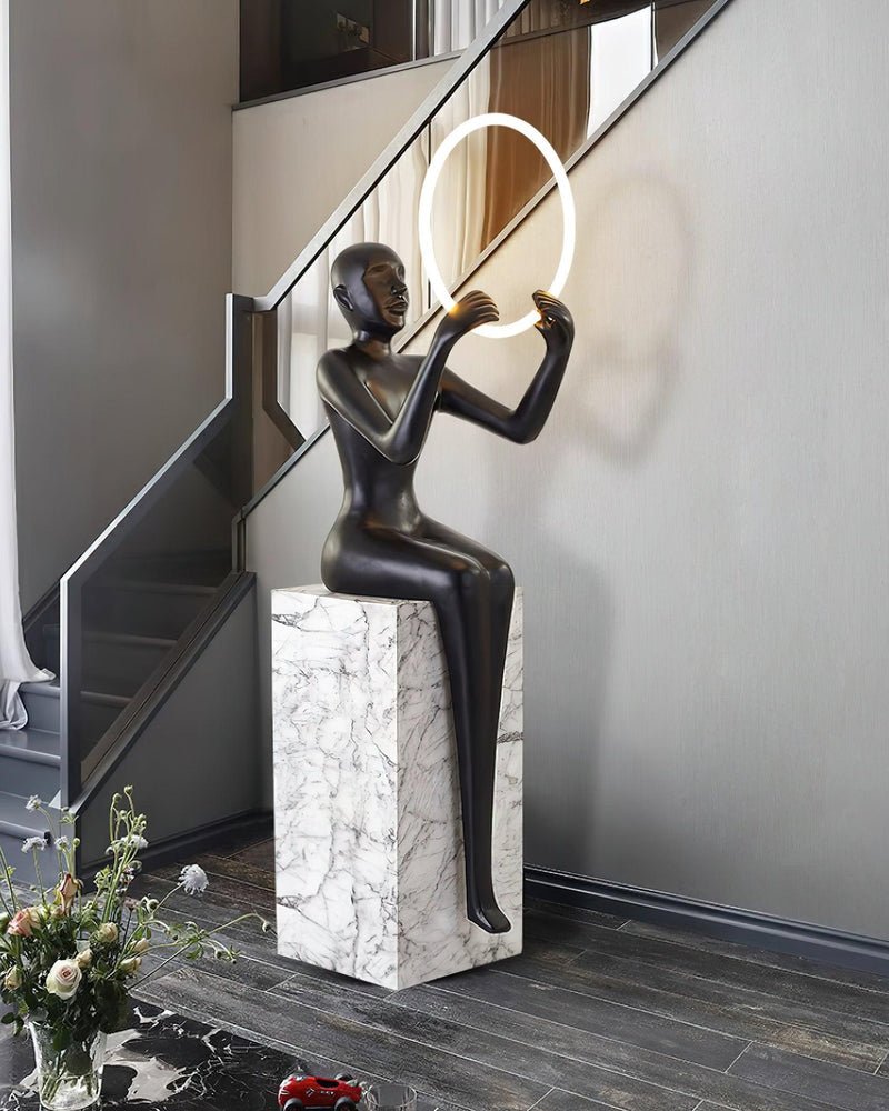 Elena Sculpture Floor Lamp - Vakkerlight