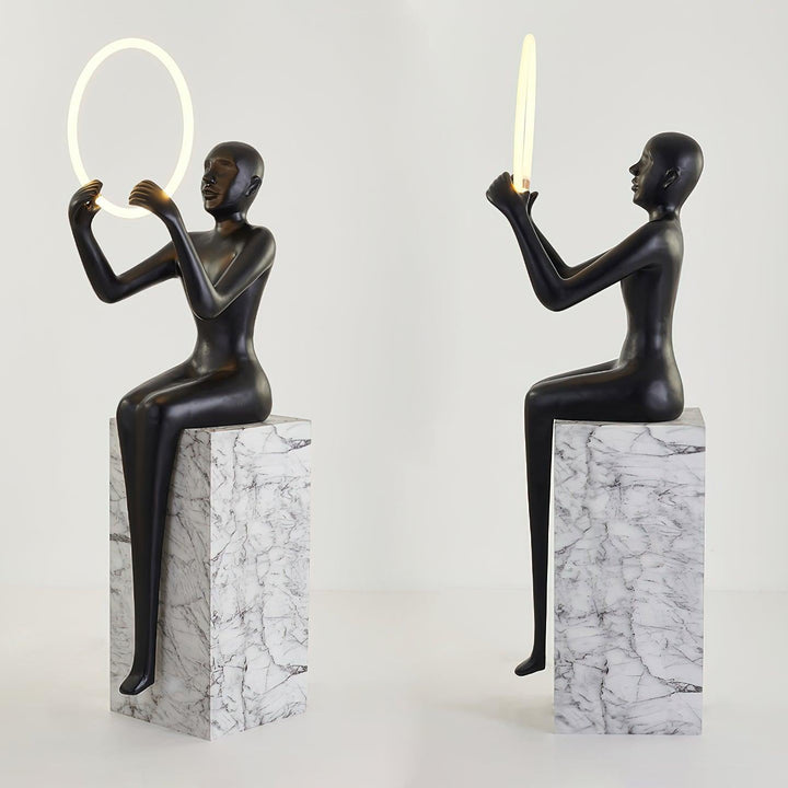 Elena Sculpture Floor Lamp - Vakkerlight