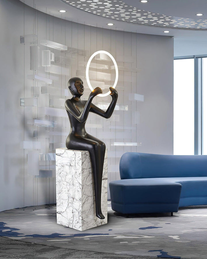 Elena Sculpture Floor Lamp