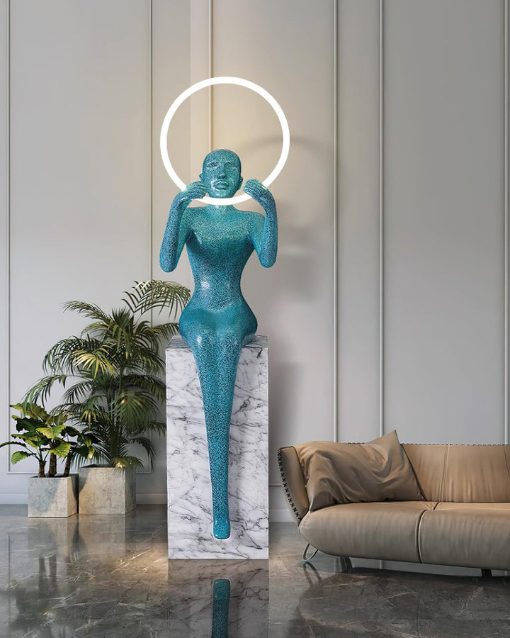 Elena Sculpture Floor Lamp - Vakkerlight