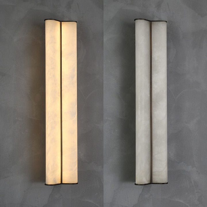 Elion Twin Alabaster Wall Light - Vakkerlight