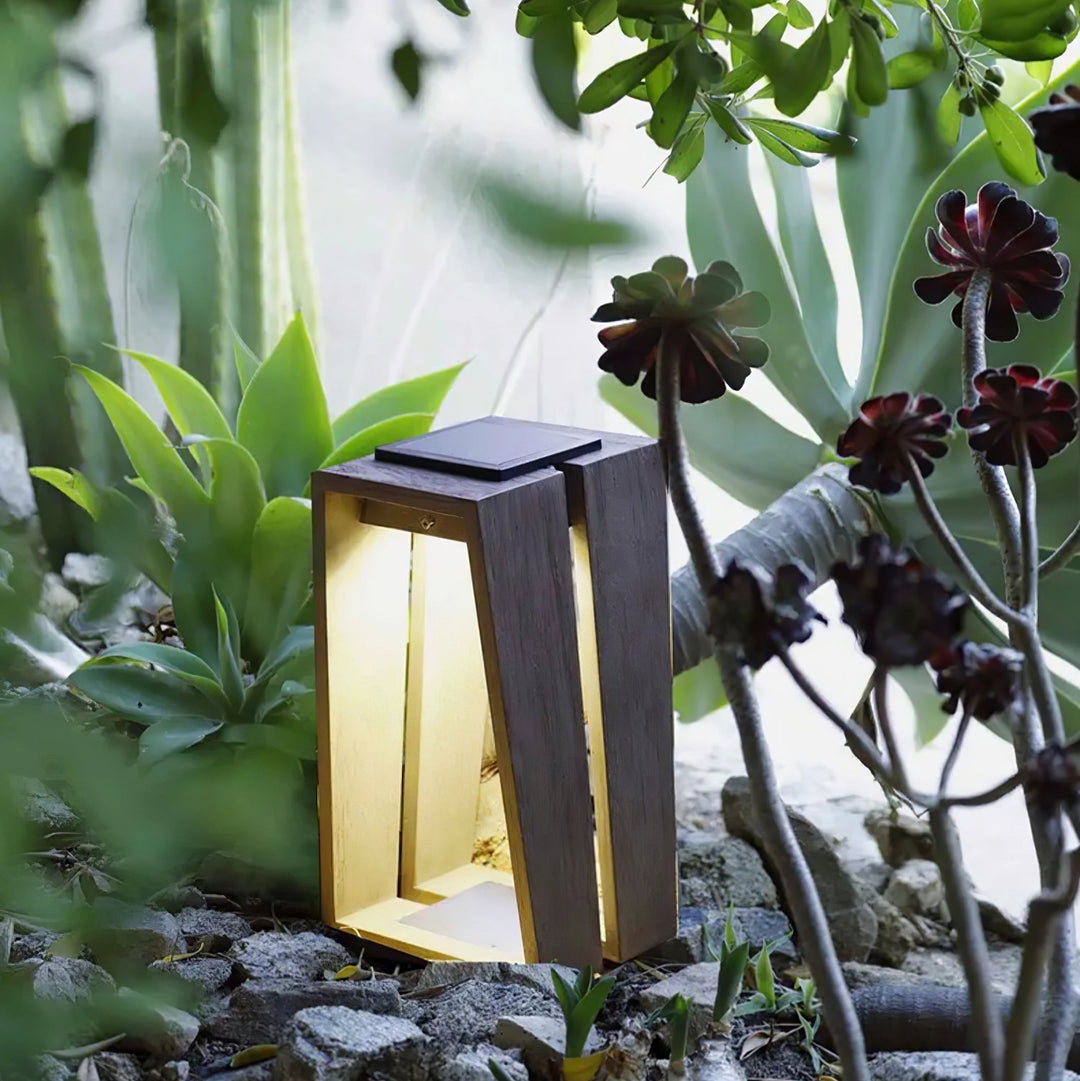 Elira Solar Outdoor Bollard Light - Vakkerlight