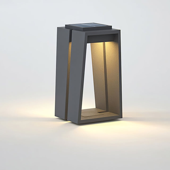 Elira Solar Outdoor Bollard Light - Vakkerlight