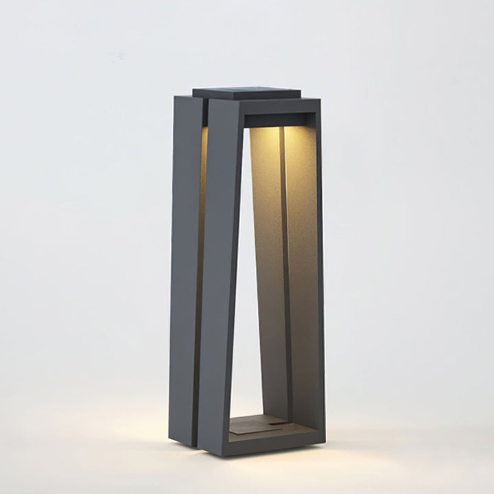 Elira Solar Outdoor Bollard Light - Vakkerlight