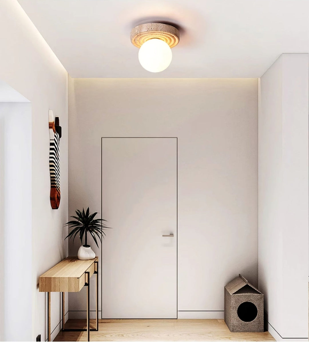 Elira Travertine Ceiling Light - Vakkerlight