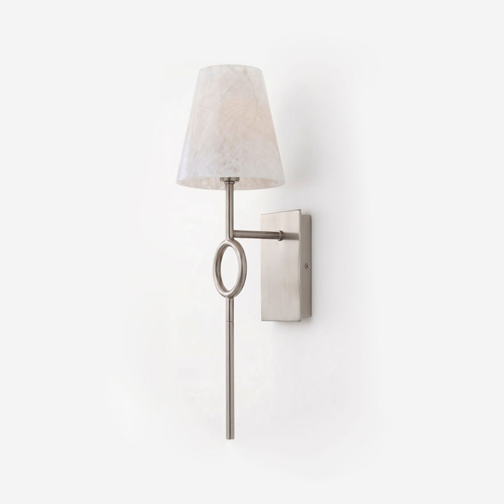 Ellery Alabaster Cone Sconce