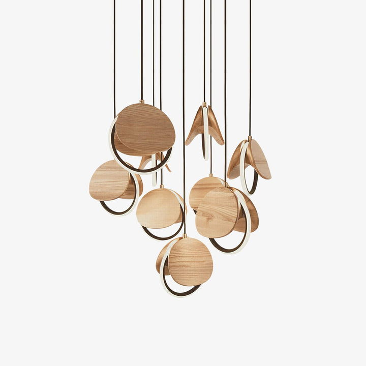 Elliot Rings Chandelier - Vakkerlight