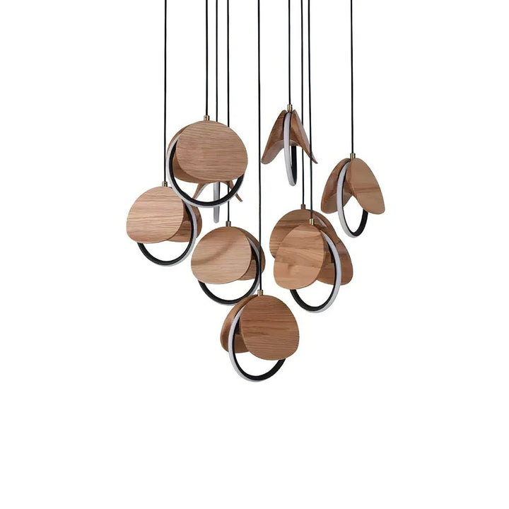 Elliot Rings Chandelier - Vakkerlight