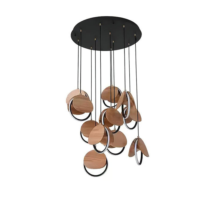 Elliot Rings Chandelier - Vakkerlight