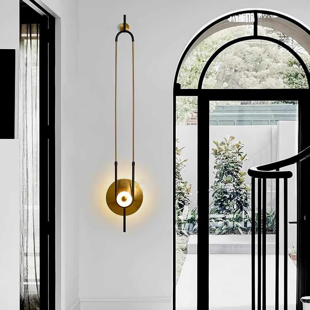 Ellipse Ring Marble Wall Light - Vakkerlight