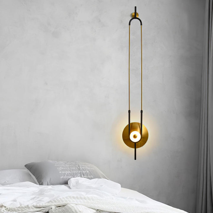 Ellipse Ring Marble Wall Light - Vakkerlight