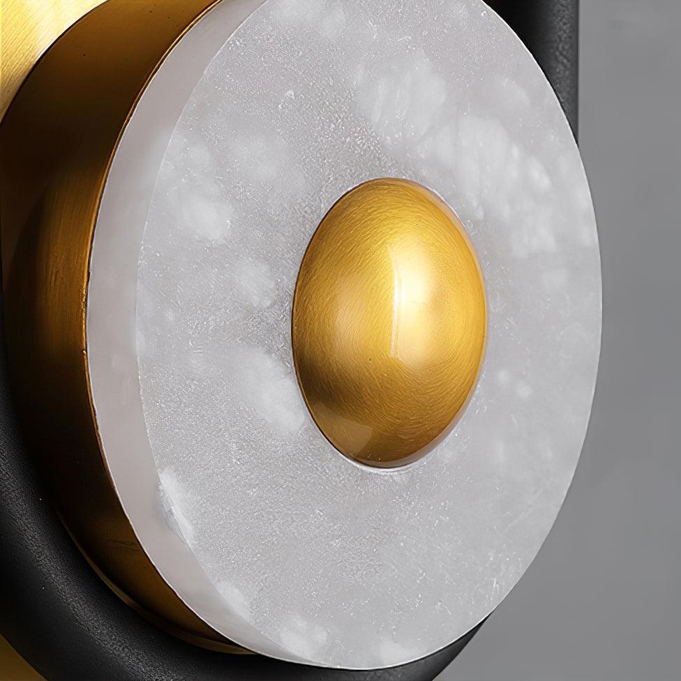 Ellipse Ring Marble Wall Light - Vakkerlight