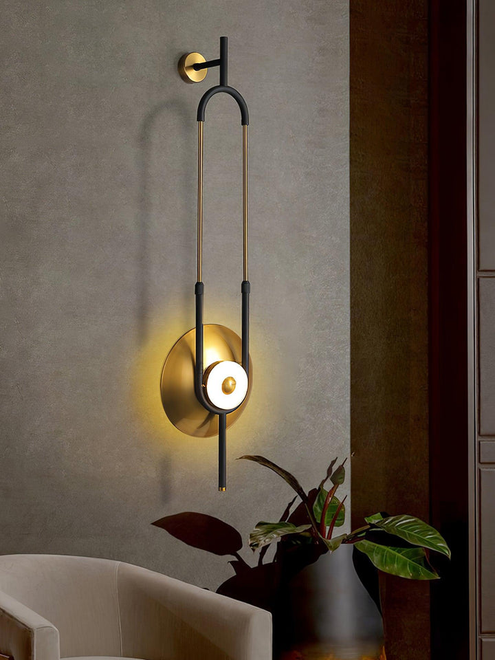 Ellipse Ring Marble Wall Light - Vakkerlight