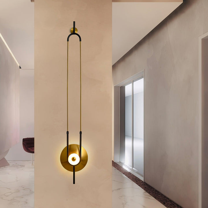 Ellipse Ring Marble Wall Light - Vakkerlight