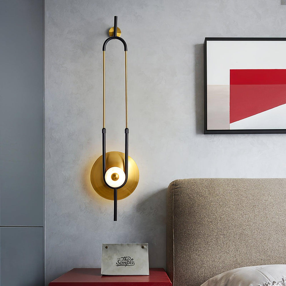 Ellipse Ring Marble Wall Light - Vakkerlight