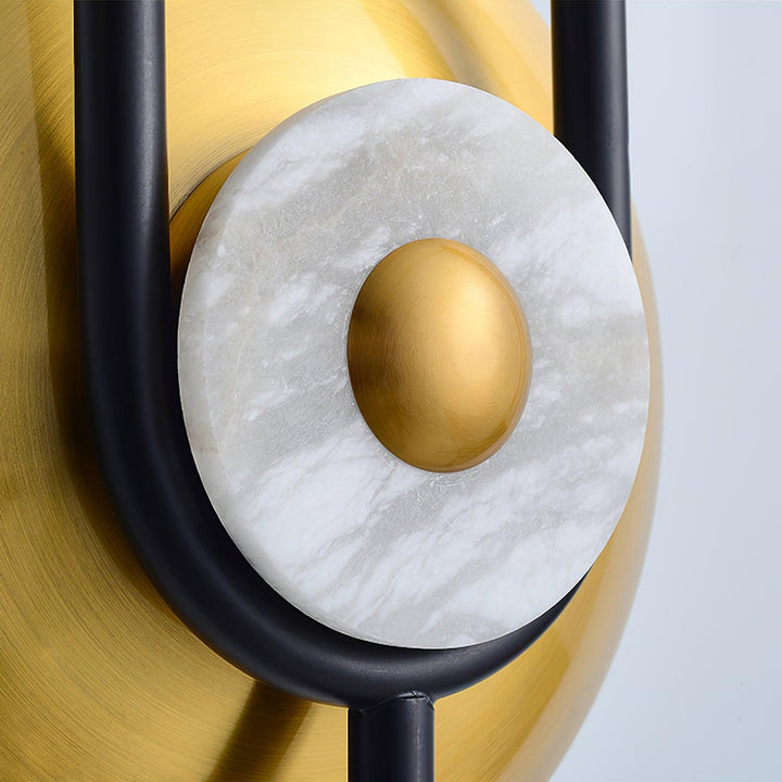 Ellipse Ring Marble Wall Light - Vakkerlight