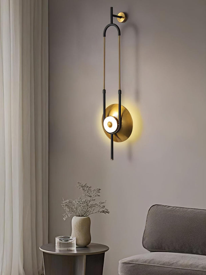 Ellipse Ring Marble Wall Light - Vakkerlight