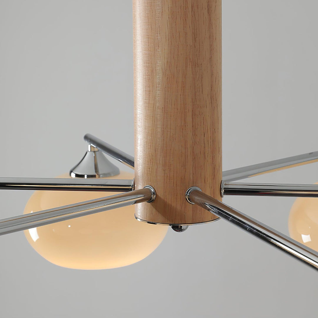 Elliptical Persimmon Chandelier - Vakkerlight