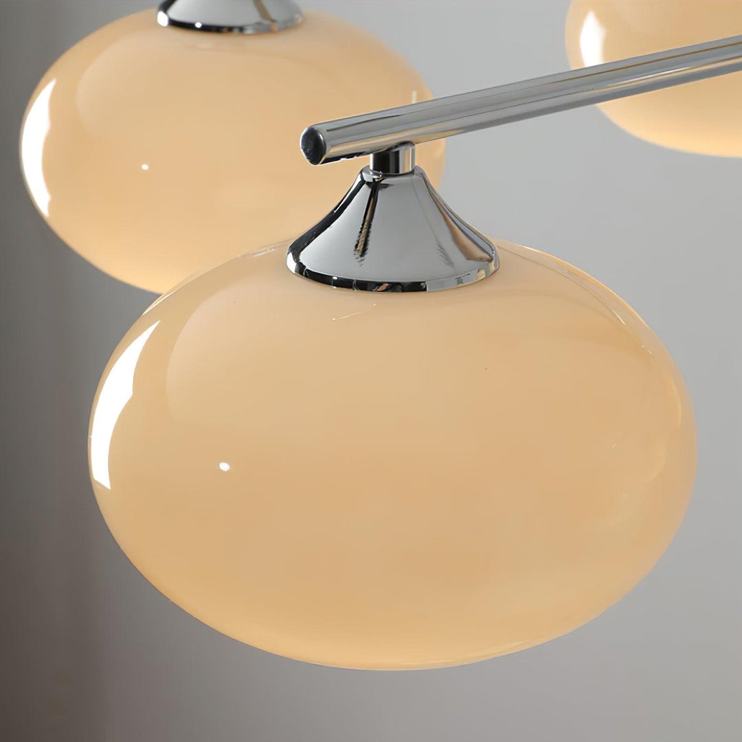 Elliptical Persimmon Chandelier - Vakkerlight