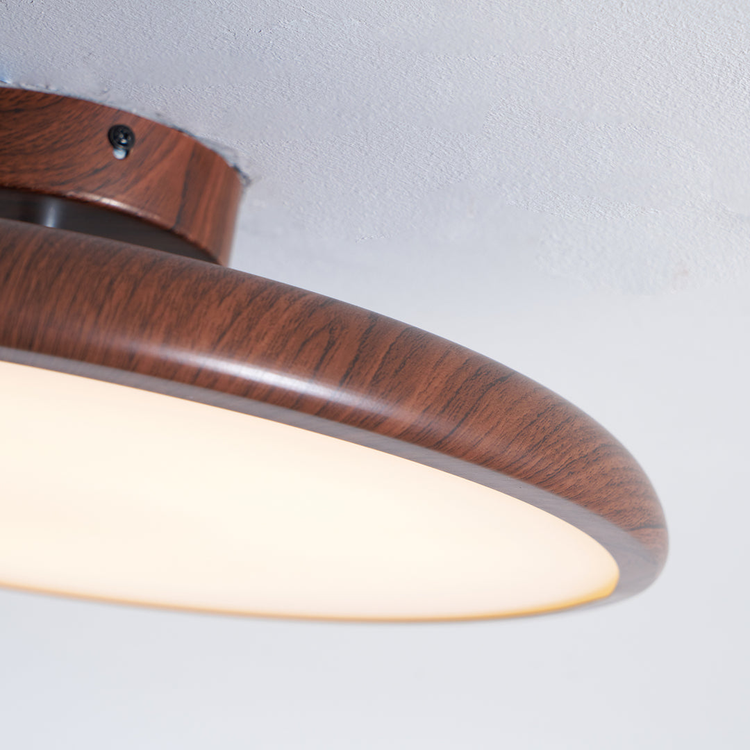 Lola Wood Grain Adjustable Ceiling Lamp