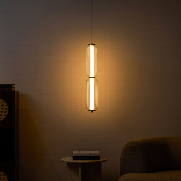 Luminaire suspendu linéaire Elma