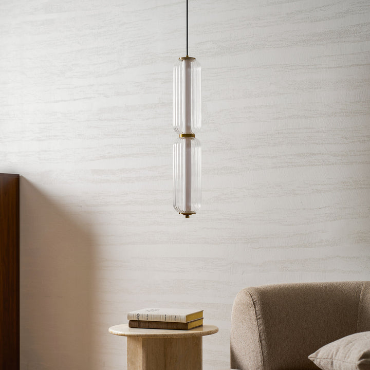 Luminaire suspendu linéaire Elma