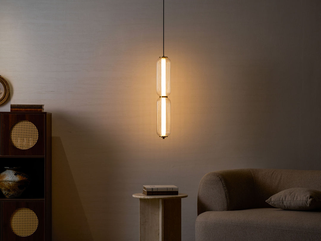 Luminaire suspendu linéaire Elma