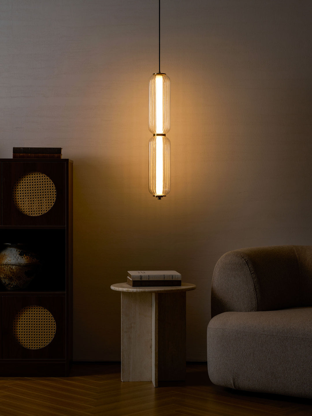 Luminaire suspendu linéaire Elma