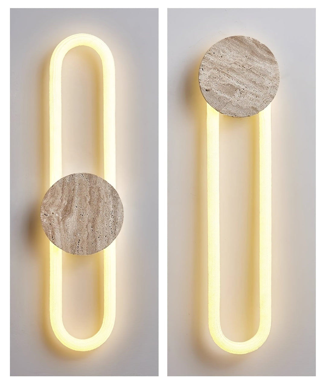 Eloen Travertine Wall Light - Vakkerlight