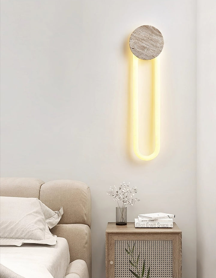 Eloen Travertine Wall Light - Vakkerlight