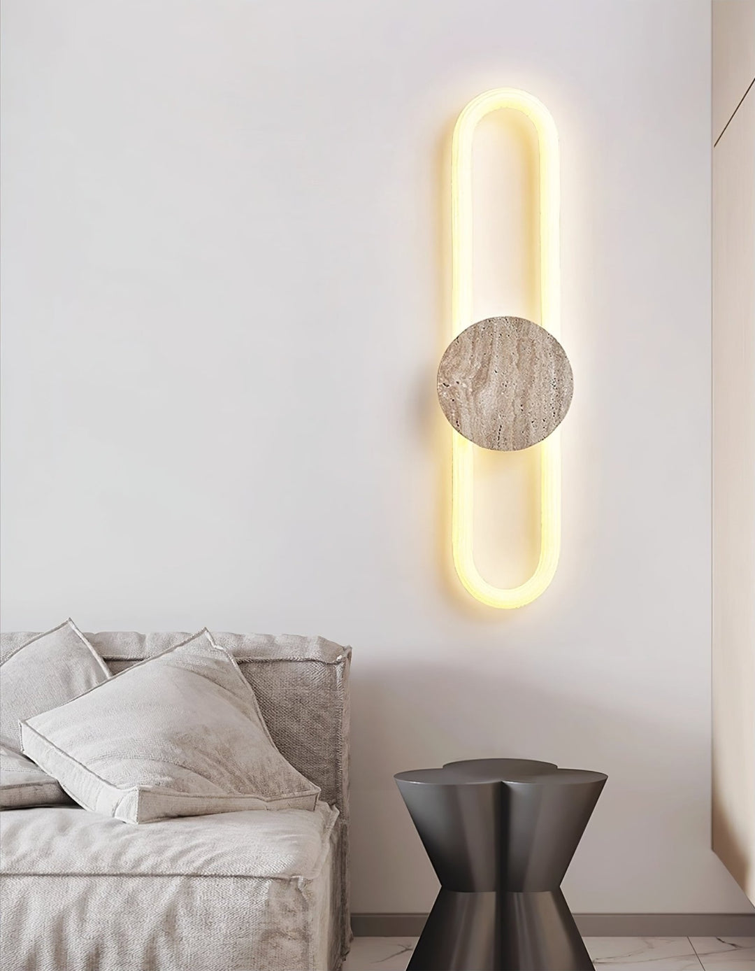 Eloen Travertine Wall Light - Vakkerlight
