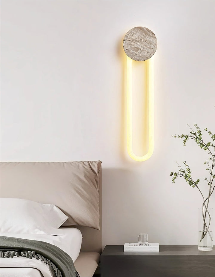 Eloen Travertine Wall Light - Vakkerlight